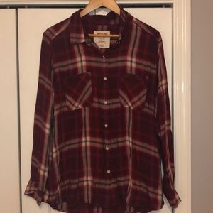 Red Mossimo Flannel